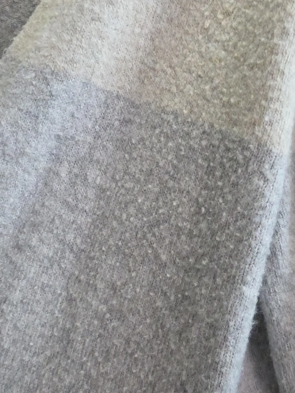 A New Day Colorblock Open-Front Long Cardigan Sweater